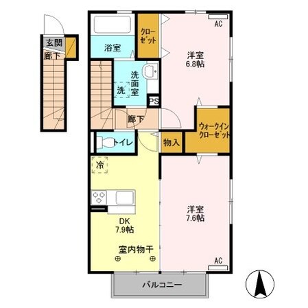 α台門の物件間取画像